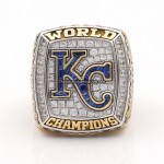 2015 Kansas City Royals World Series Ring/Pendant (C.Z. Logo)